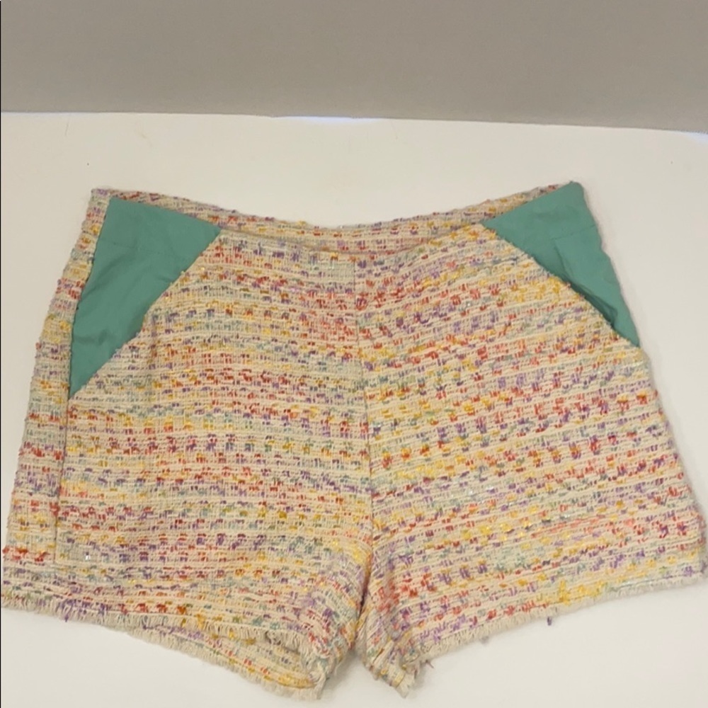 Very J knit shorts runs small. Size medium fits like a small retro look